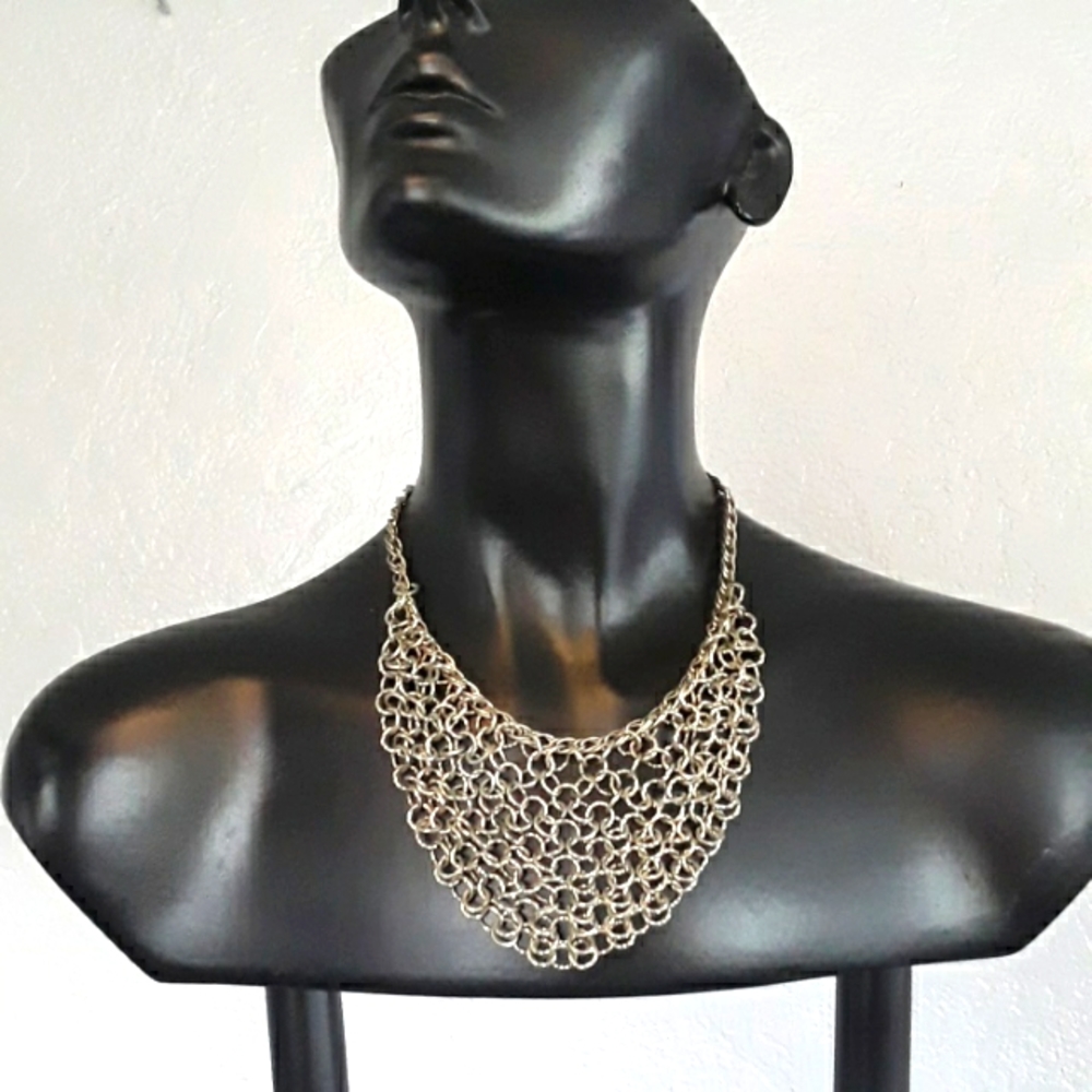 brass chain necklace